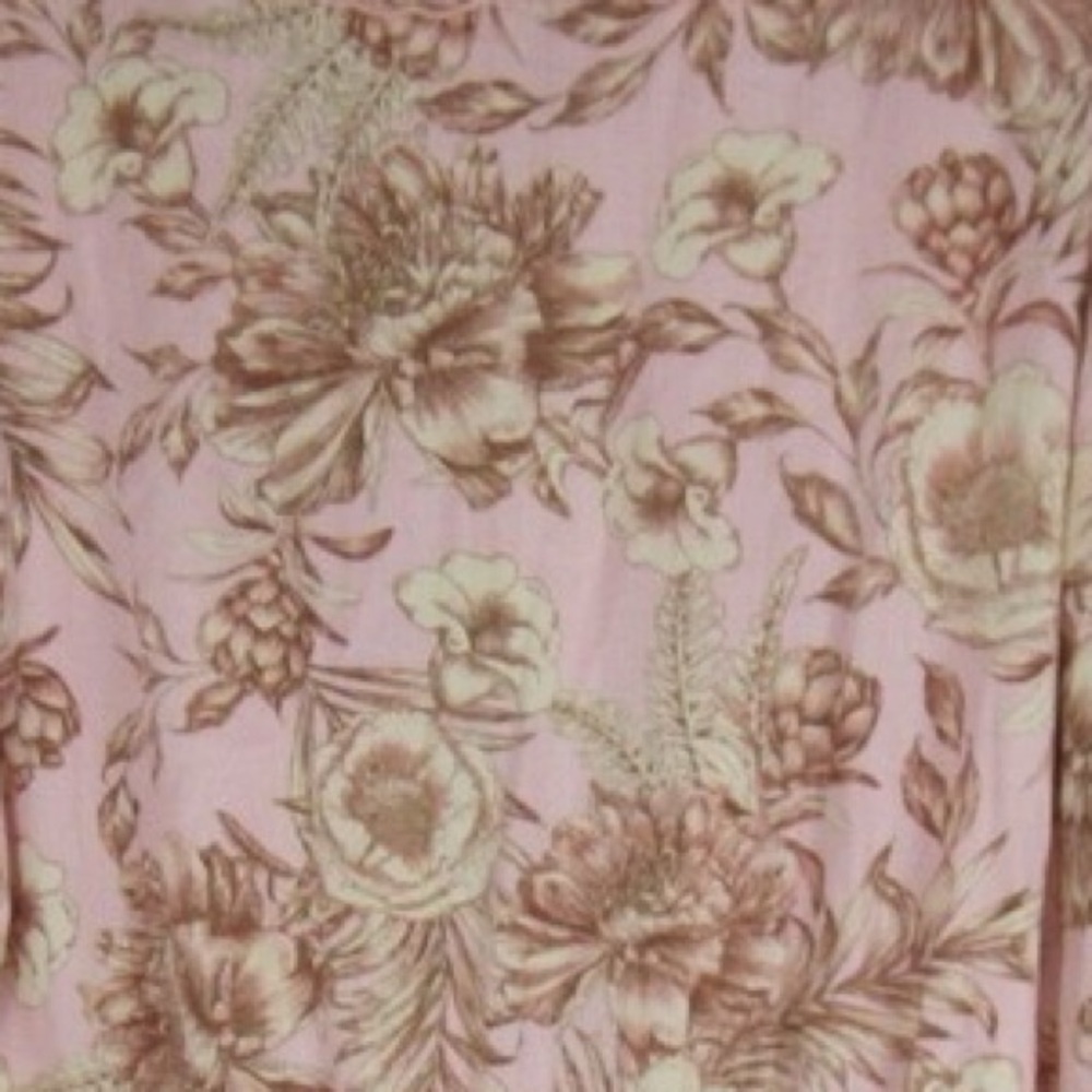🥳SOLD🥳Agua Bendita Pink Floral Jumpsuit - Picture 5 of 5